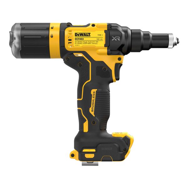 Заклепочник акумуляторний безщітковий DeWALT DCF403NT DCF403NT фото