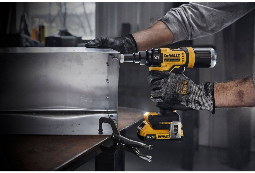 Заклепочник акумуляторний безщітковий DeWALT DCF403NT DCF403NT фото