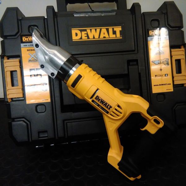 Ножиці з металу акумуляторні DeWALT DCS491NT DCS491NT фото