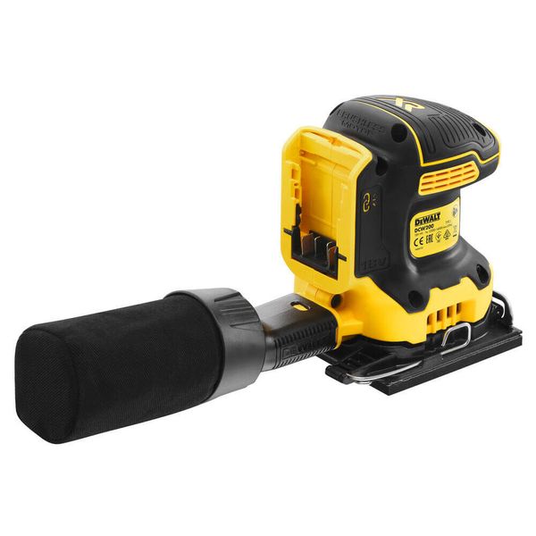 Шліфмашина вібраційна акумуляторна DeWALT DCW200NT DCW200NT фото