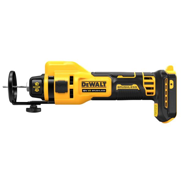 Акумуляторний фрезер для вирізання гіпсокартону DeWALT DCE555N DCE555N фото