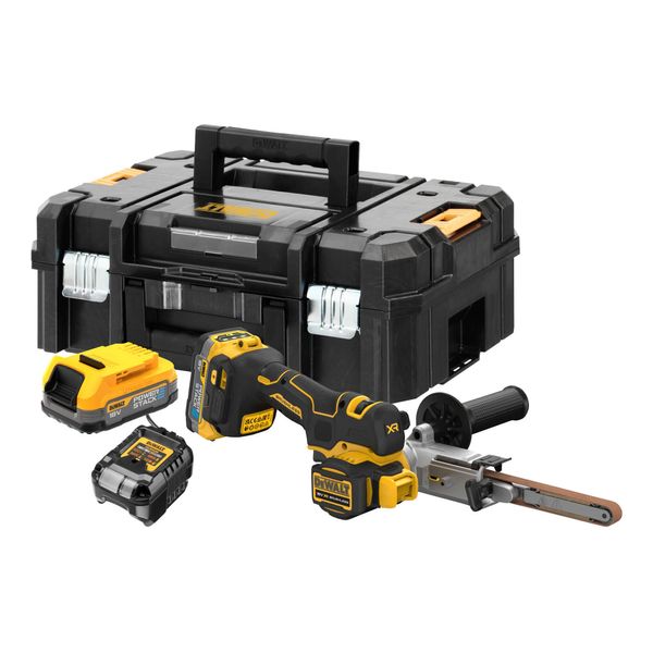 Напильник стрічковий акумуляторний безщітковий DeWALT DCM200E2T DCM200E2T фото