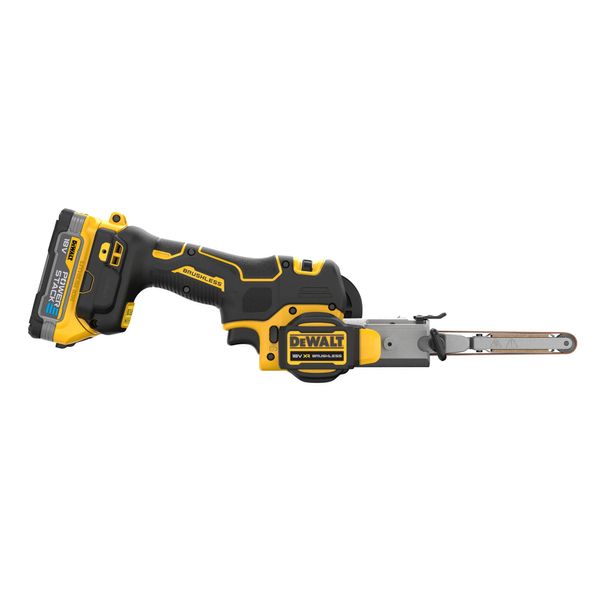 Напильник стрічковий акумуляторний безщітковий DeWALT DCM200E2T DCM200E2T фото