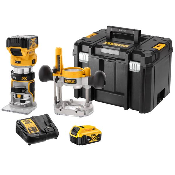 Фрезер акумуляторний безщітковий DeWALT DCW604P2 DCW604P2 фото