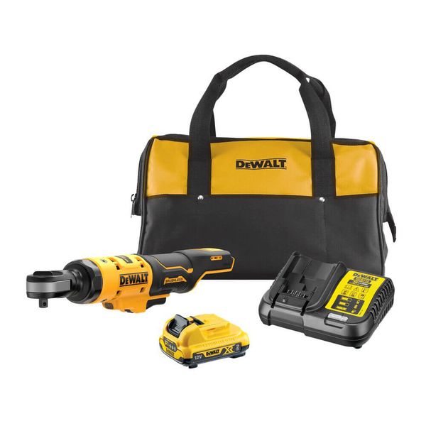 Гайковерт кутовий - тріскач акумуляторний безщітковий DeWALT DCF503D1 DCF503D1 фото