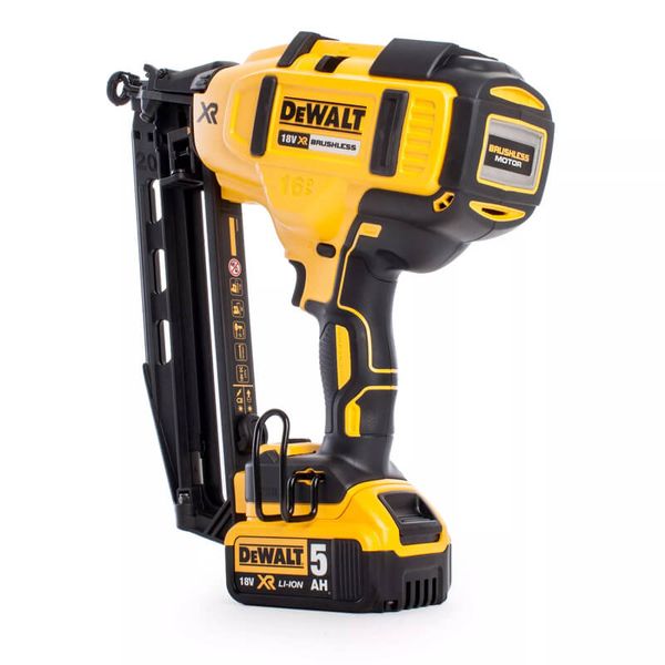 Пістолет цвяхів акумуляторний безщітковий DeWALT DCN660P2 DCN660P2 фото