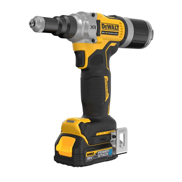 Заклепочник акумуляторний безщітковий DeWALT DCF414E2GT DCF414E2GT фото