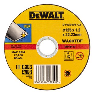 Коло відрізне DeWALT DT42340Z DT42340Z фото