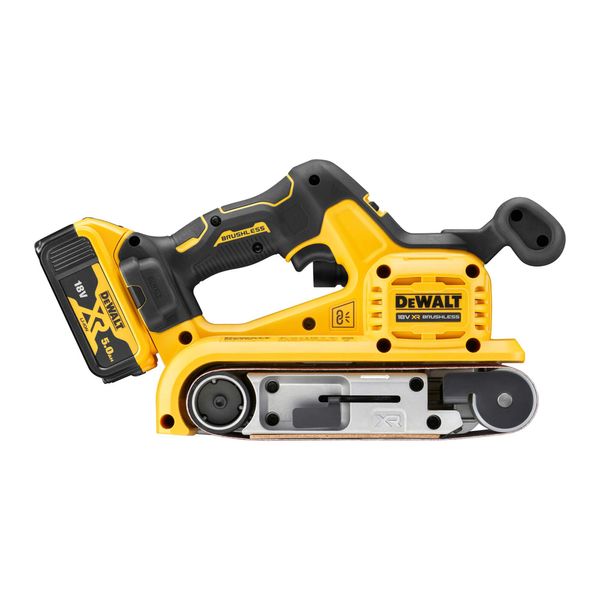 Шліфмашина стрічкова акумуляторна безщіткова DeWALT DCW220P2 DCW220P2 фото