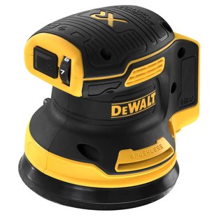 Шліфмашина ексцентрикова акумуляторна безщіткова DeWALT DCW210N DCW210N фото