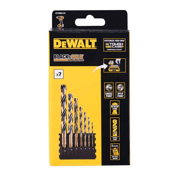 Касета зі свердлами по металу, Black&Gold DeWALT DT70829 DT70829 фото