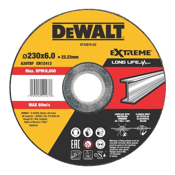 Коло шліфувальне EXTREME DeWALT DT43919 DT43919 фото