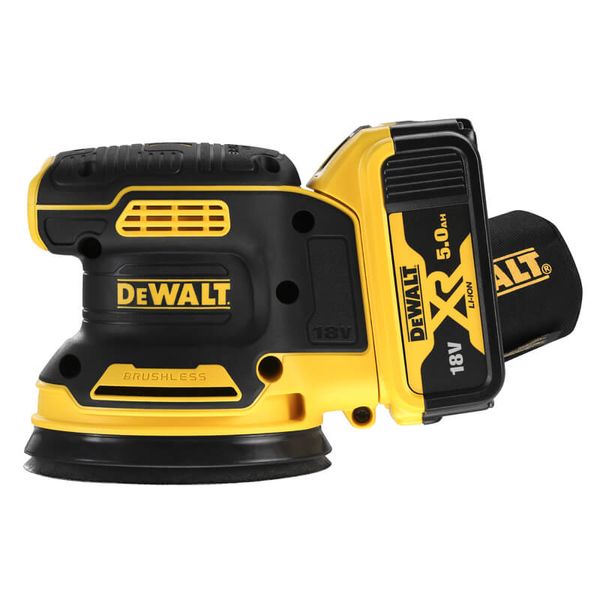 Шліфмашина ексцентрикова акумуляторна безщіткова DeWALT DCW210P2 DCW210P2 фото