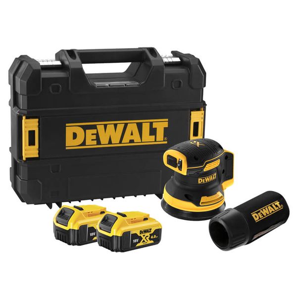 Шліфмашина ексцентрикова акумуляторна безщіткова DeWALT DCW210P2 DCW210P2 фото