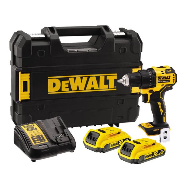 Дриль-шуруповерт акумуляторний безщітковий DeWALT DCD708D2T DCD708D2T фото