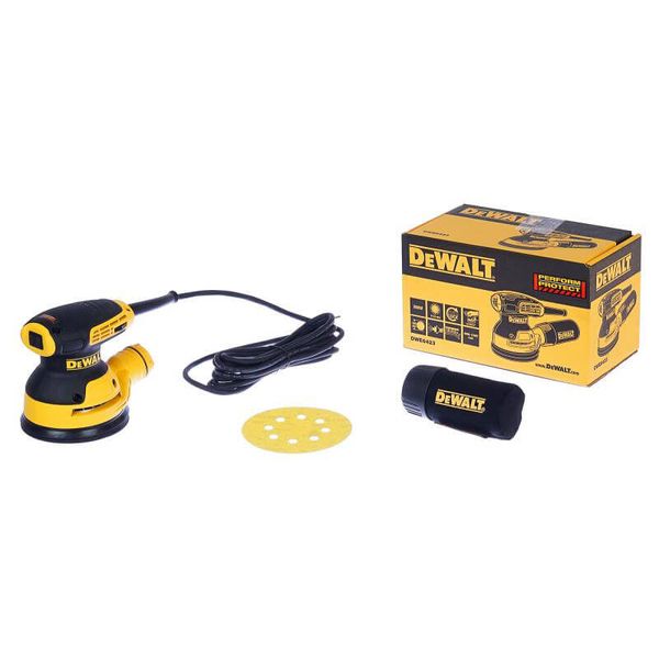 Шліфмашина ексцентрикова мережева DeWALT DWE6423 DWE6423 фото