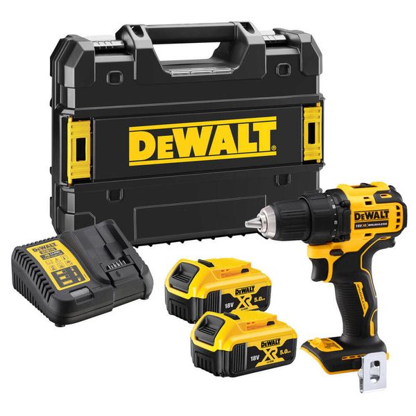 Дриль-шуруповерт акумуляторний безщітковий DeWALT DCD708P2T DCD708P2T фото