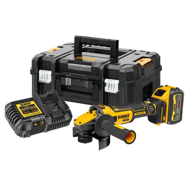 Шліфмашина кутова - болгарка акумуляторна безщіткова DeWALT DCG409T1 DCG409T1 фото