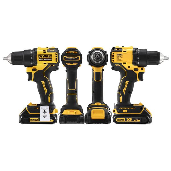 Дриль-шуруповерт безщітковий DeWALT DCD708S2T DCD708S2T фото