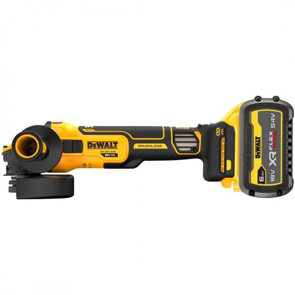 Шліфмашина кутова - болгарка акумуляторна безщіткова DeWALT DCG409VST1 DCG409VST1 фото