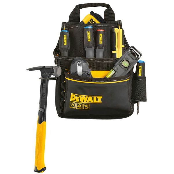 Професійна сумка для інструменту з поясом та скобою для молотка DeWALT DWST40101-1 DWST40101-1 фото