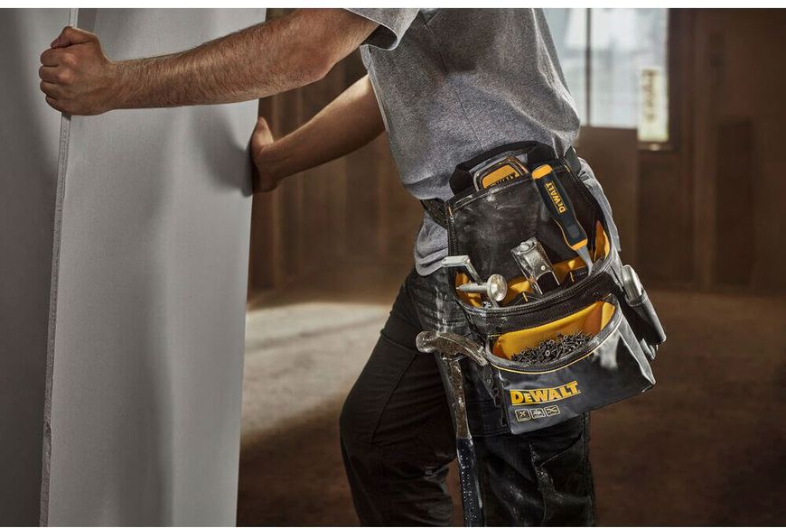 Професійна сумка для інструменту з поясом та скобою для молотка DeWALT DWST40101-1 DWST40101-1 фото