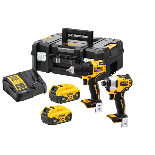 Набір з двох безщіткових інструментів DeWALT DCK2061P2T DCK2061P2T фото