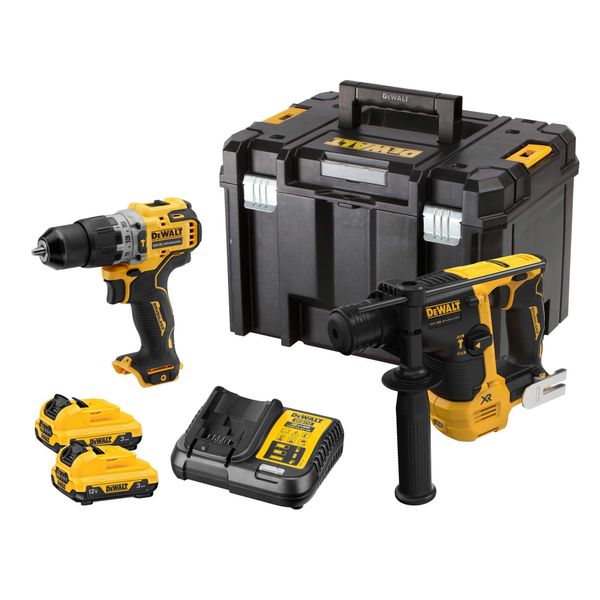 Набір з двох безщіткових інструментів DeWALT DCK2102L2T DCK2102L2T фото