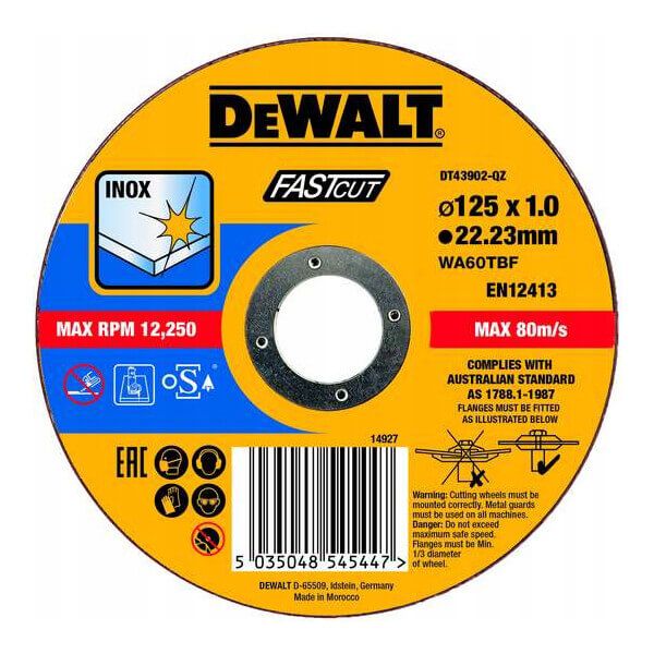 Коло відрізне DeWALT DT43902 DT43902 фото