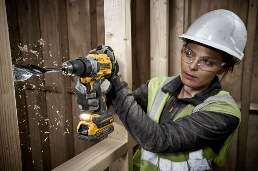 Дриль-шуруповерт акумуляторний безщітковий DeWALT DCD800E2T DCD800E2T фото