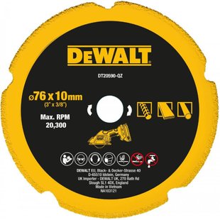 Диск алмазний DeWALT DT20590 DT20590 фото