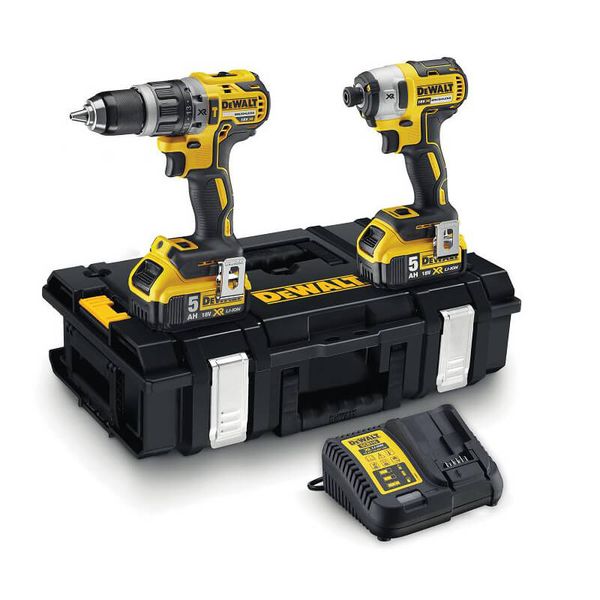 Набір з двох безщіткових інструментів DeWALT DCK266P2 DCK266P2 фото