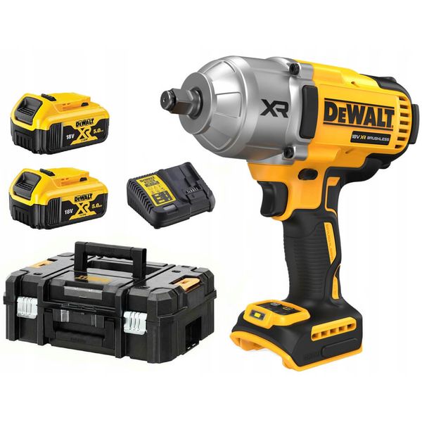 Гайковерт ударний акумуляторний безщітковий DeWALT DCF900P2T DCF900P2T фото