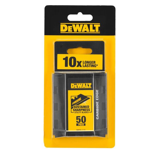 Леза запасні для оздоблювальних робіт, трапецеподібні Carbide DeWALT DWHT8-11131 DWHT8-11131 фото