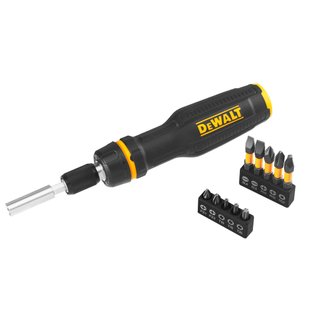 Викрутка - набір FULL FIT Telescoping зі змінними бітами, 10 біт DeWALT DWHT68001-0 DWHT68001-0 фото