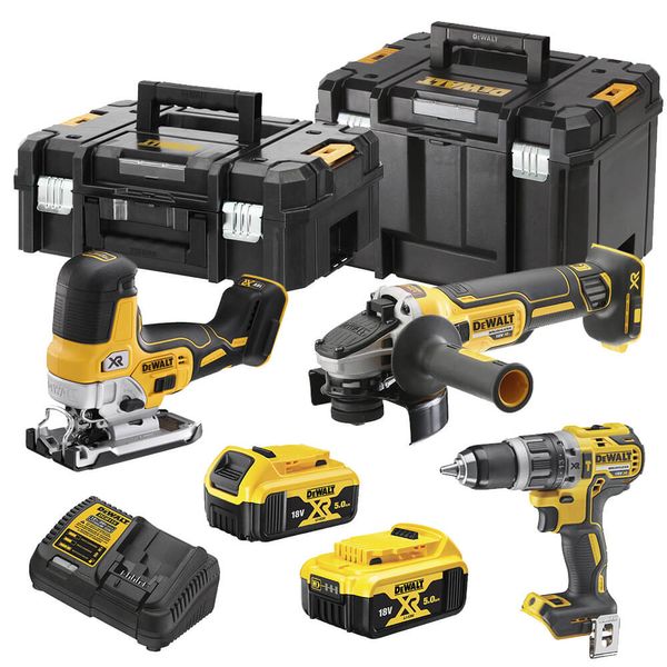 Набір з трьох безщіткових інструментів DeWALT DCK329P2T DCK329P2T фото