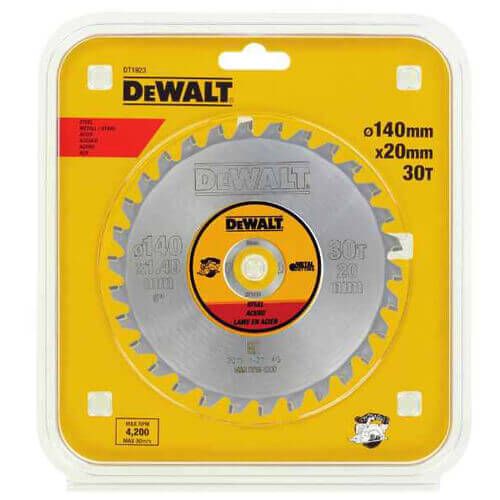 Диск пильний METAL CUTTING DeWALT DT1923 DT1923 фото