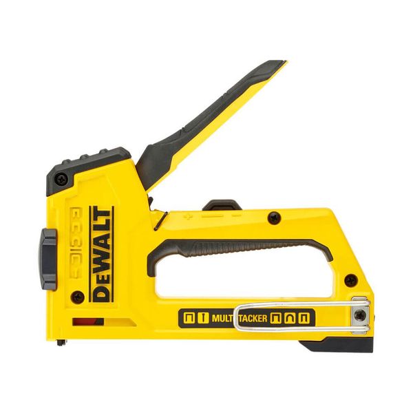 Степлер MULTI TACKER 5 в 1 скоби тип A, G, H, 6-14мм, цвяхи J 12, 15 мм DeWALT DWHT0-TR510 DWHT0-TR510 фото