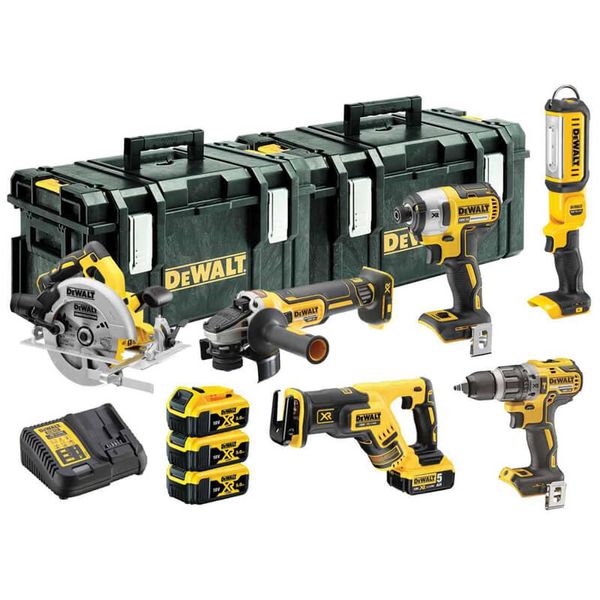 Набір із шести інструментів безщіткових DeWALT DCK623P3 DCK623P3 фото