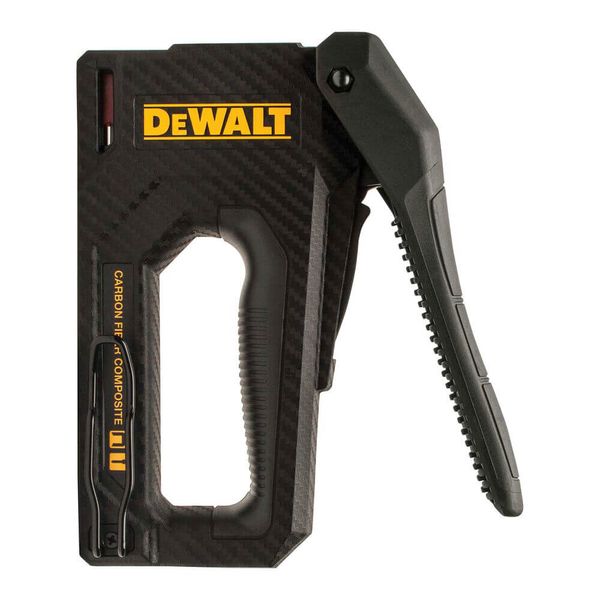 Степлер CARBON FIBRE для скоб типу G 6-14мм, цвяхів типу J 12, 15мм DeWALT DWHT80276-0 DWHT80276-0 фото