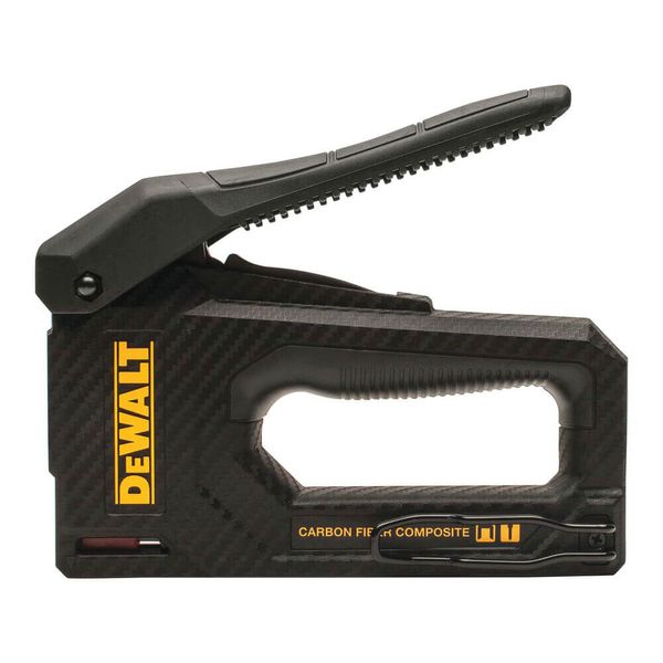 Степлер CARBON FIBRE для скоб типу G 6-14мм, цвяхів типу J 12, 15мм DeWALT DWHT80276-0 DWHT80276-0 фото