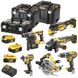 Набір із шести інструментів безщіткових DeWALT DCK685P3T DCK685P3T фото 1