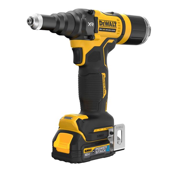 Заклепочник акумуляторний безщітковий DeWALT DCF403E1GT DCF403E1GT фото